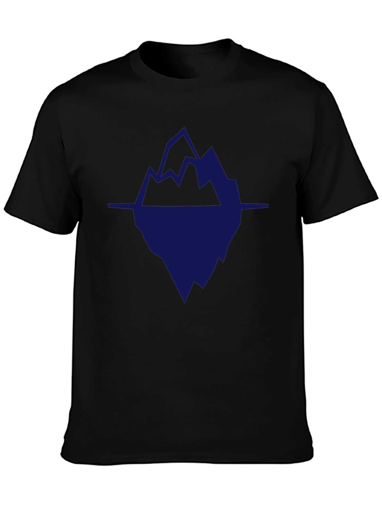 Abstract Iceberg Graphic T-Shirt - Stylish & Unique