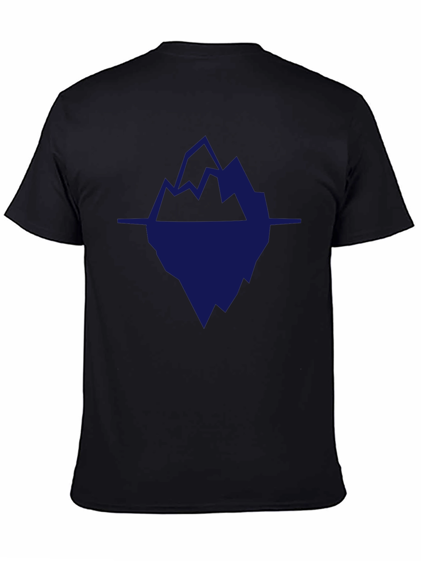 Abstract Iceberg Graphic T-Shirt - Stylish & Unique