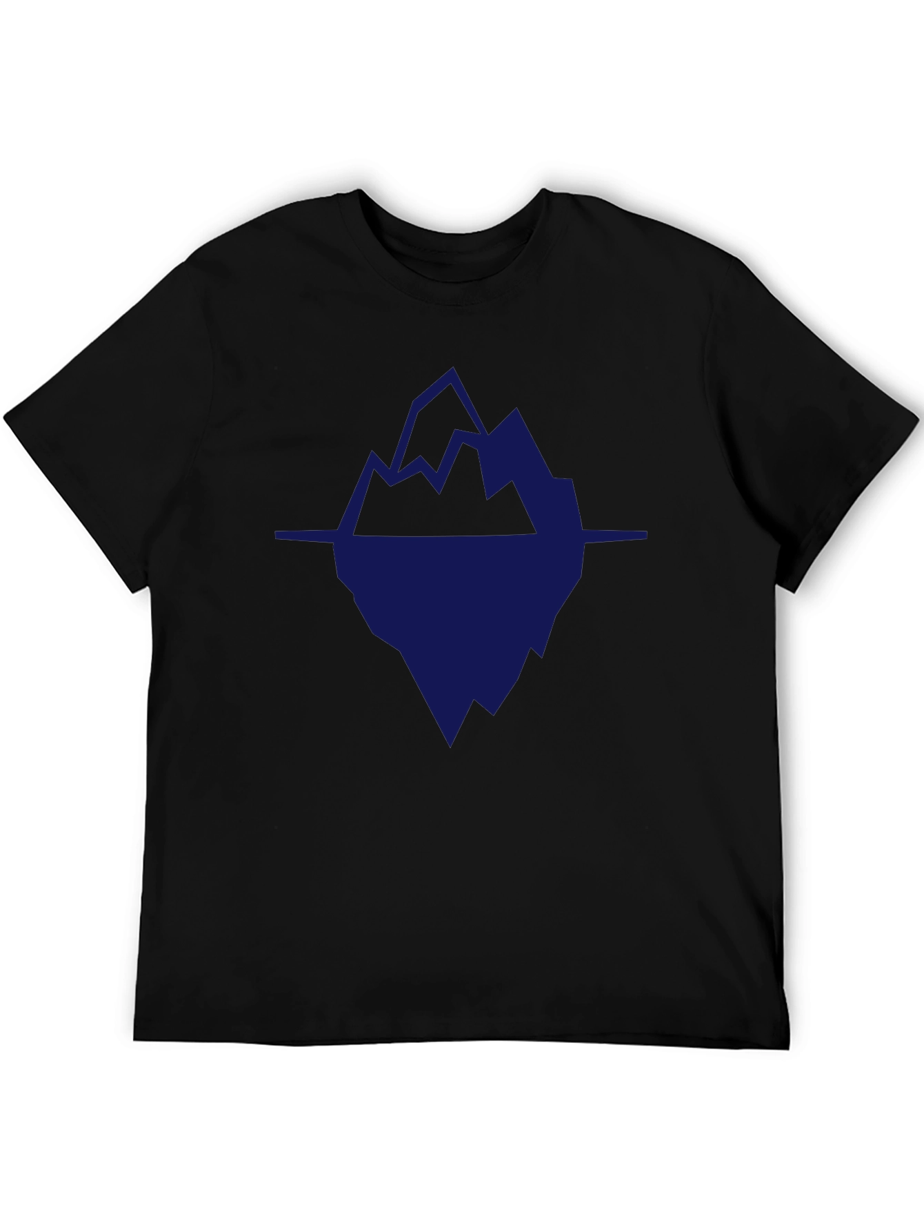 Abstract Iceberg Graphic T-Shirt - Stylish & Unique