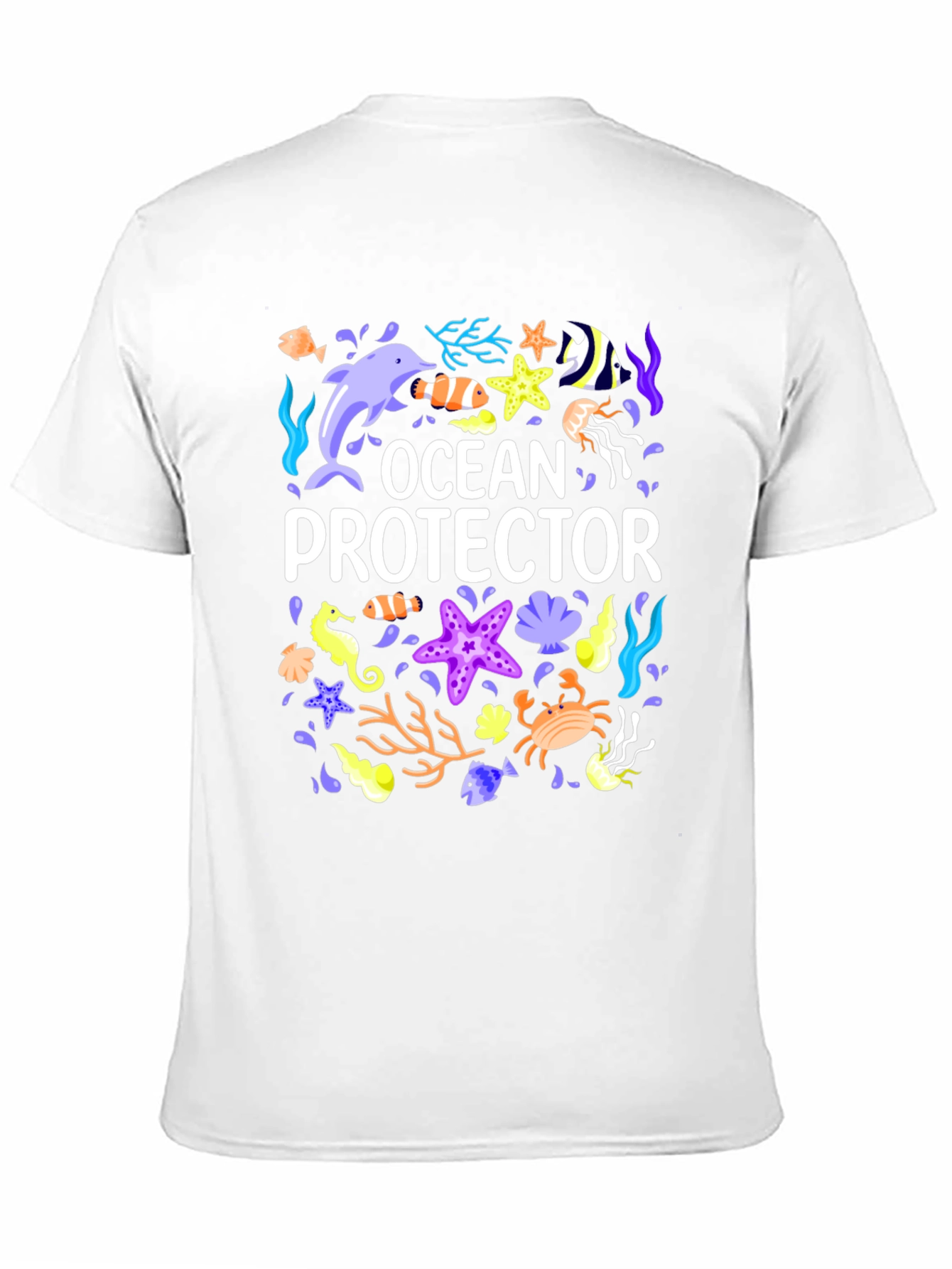 Ocean Protector Graphic T-Shirt - Save the Seas!
