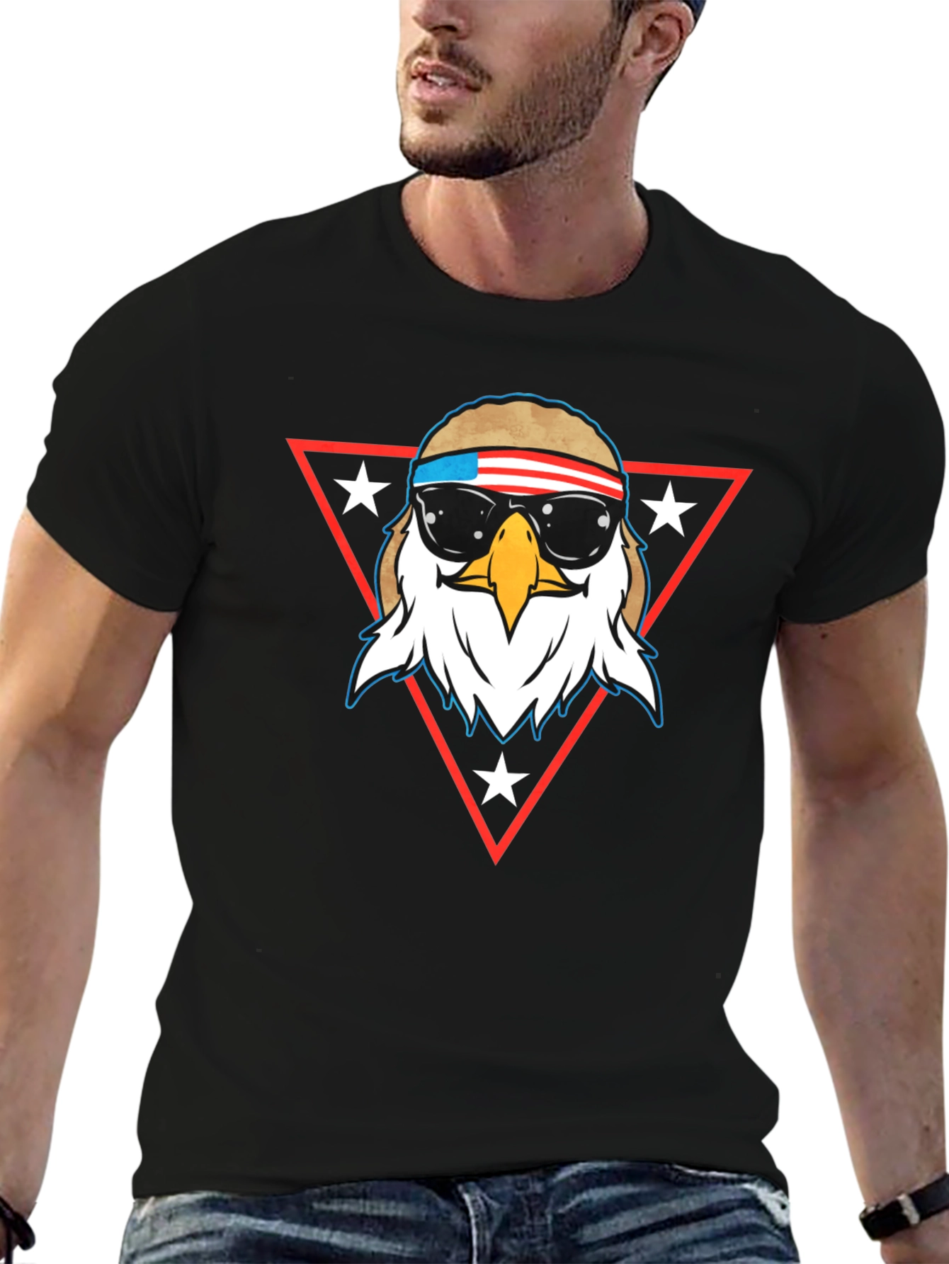 Patriotic Eagle T-Shirt - USA Pride
