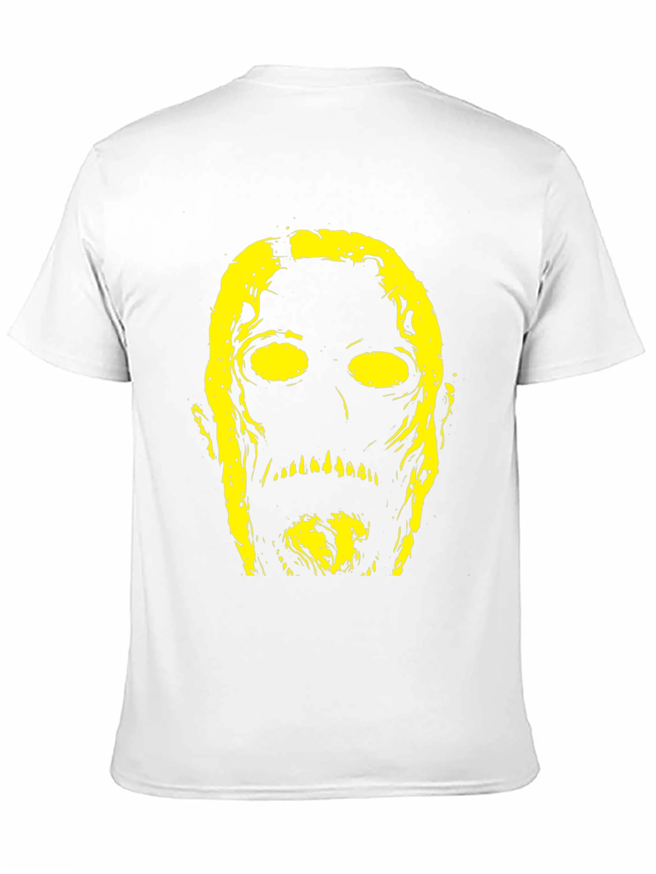 Creepy Graphic Print Black T-Shirt