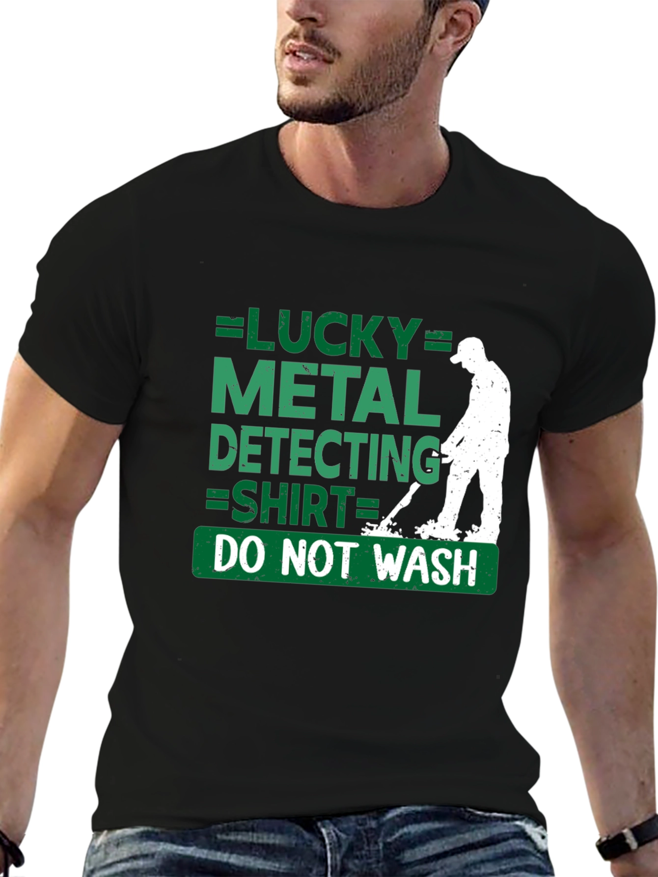 Lucky Metal Detecting Shirt - Funny Detectorist T-Shirt