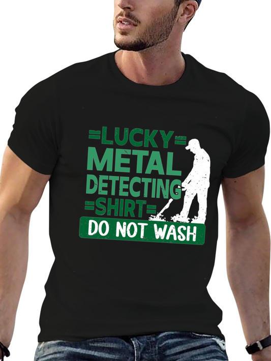 Lucky Metal Detecting Shirt - Funny Detectorist T-Shirt