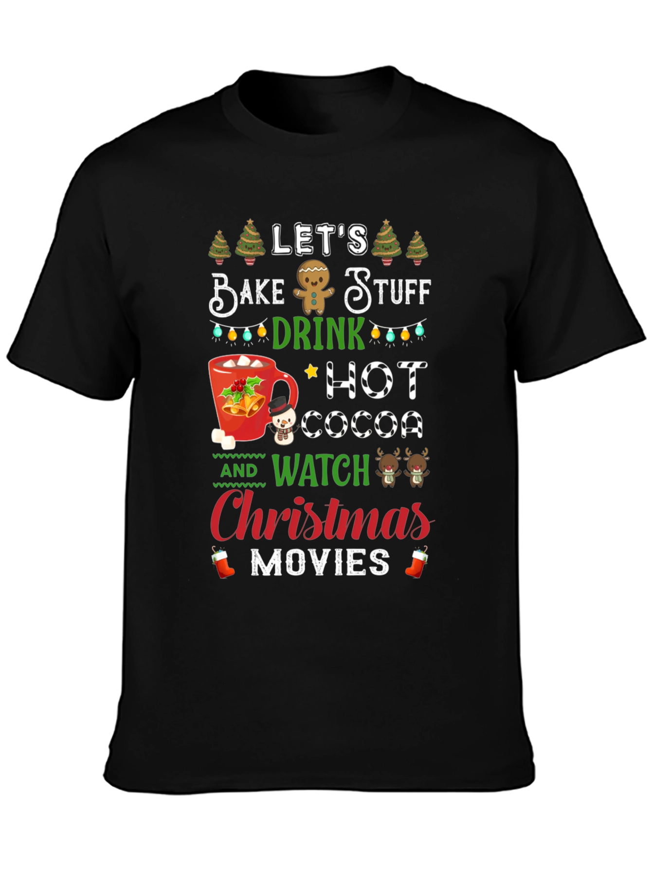 Festive Christmas Baking T-Shirt