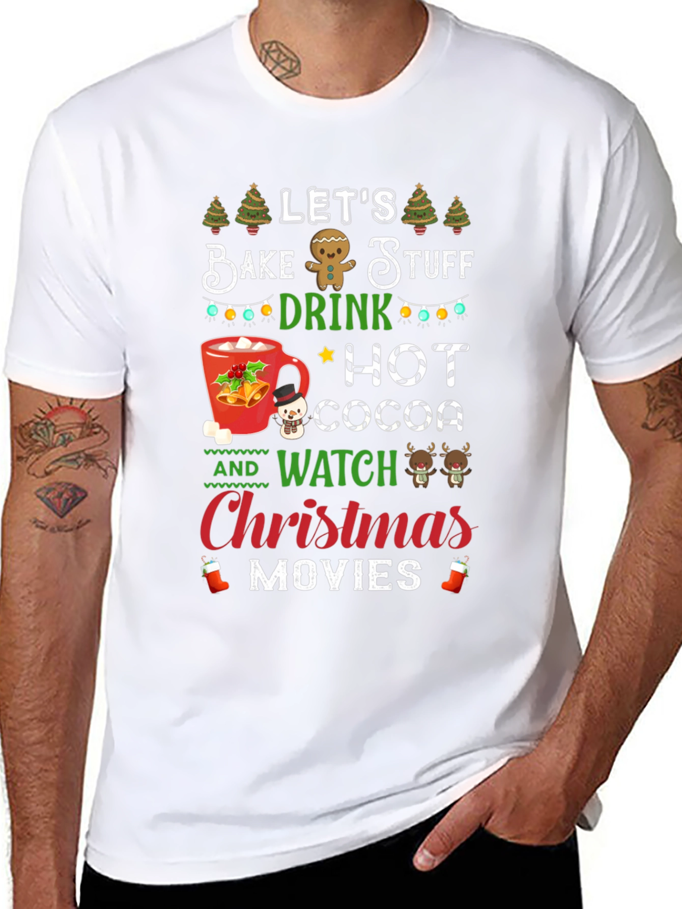 Festive Christmas Baking T-Shirt