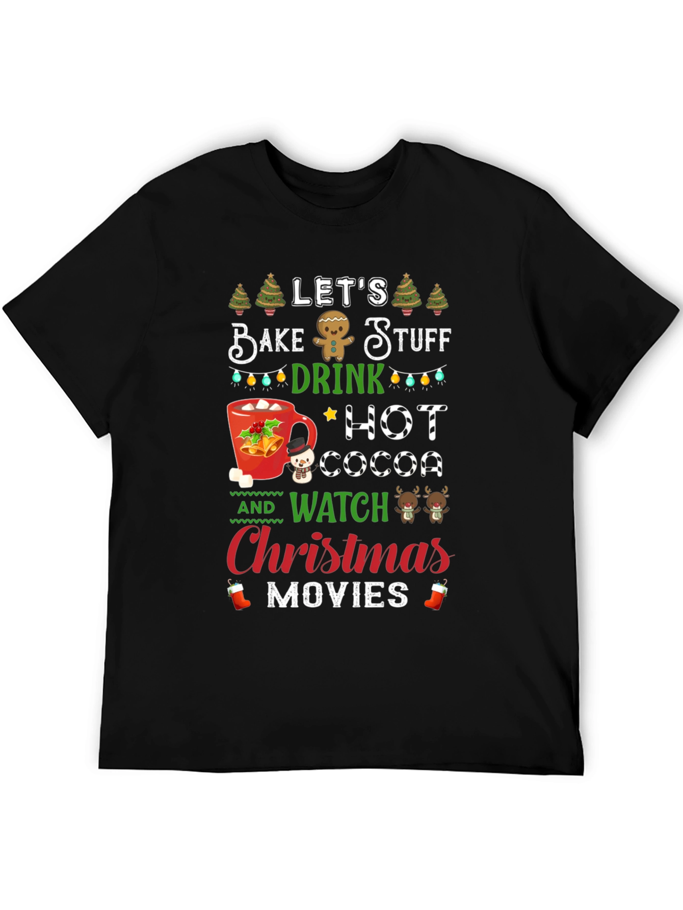 Festive Christmas Baking T-Shirt