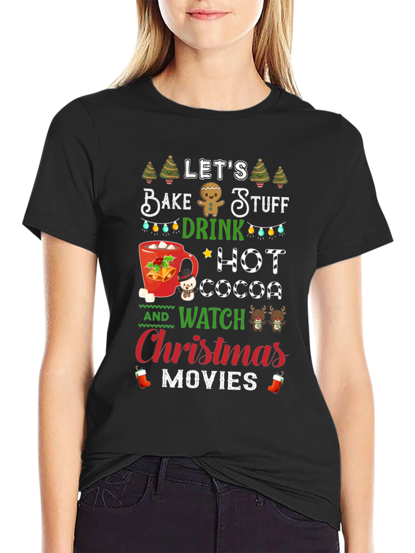 Festive Christmas Baking T-Shirt