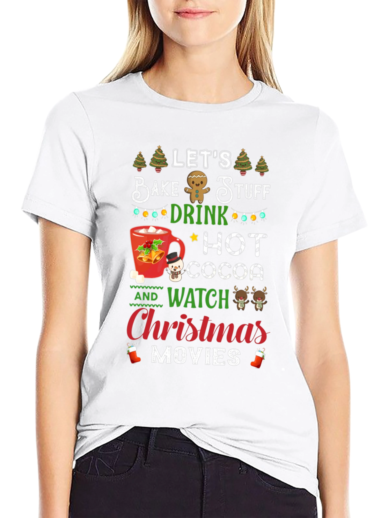 Festive Christmas Baking T-Shirt