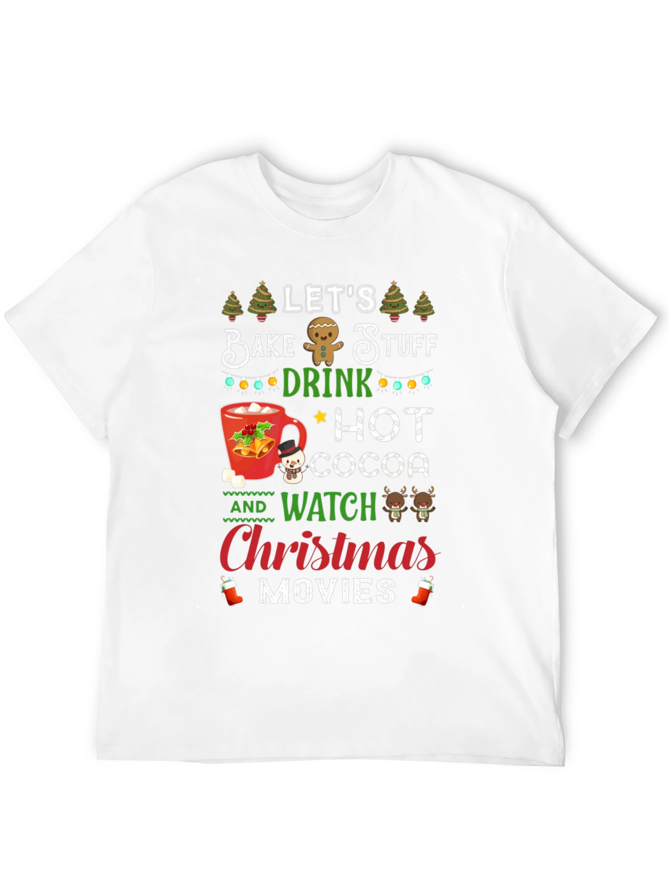 Festive Christmas Baking T-Shirt