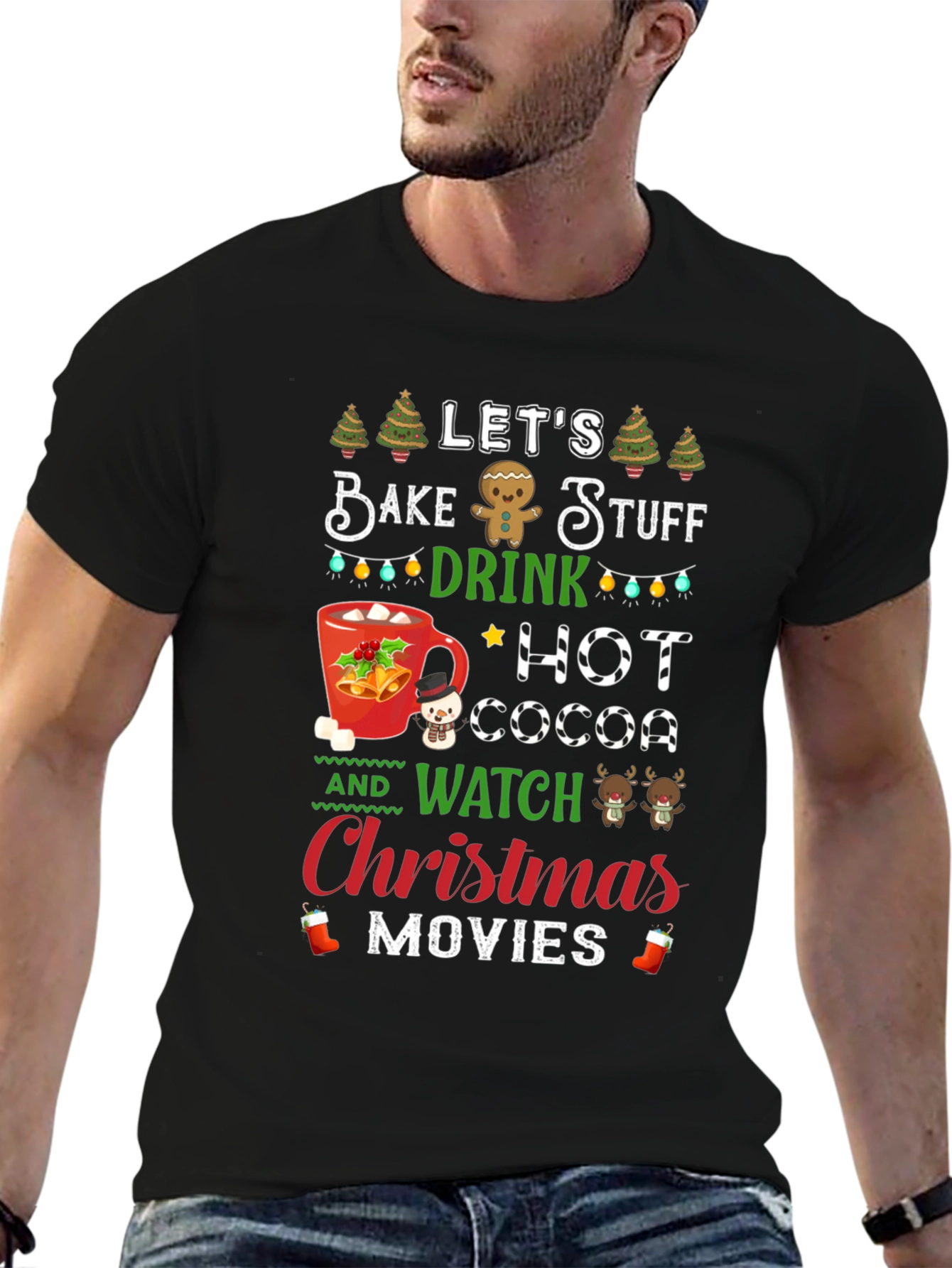 Festive Christmas Baking T-Shirt
