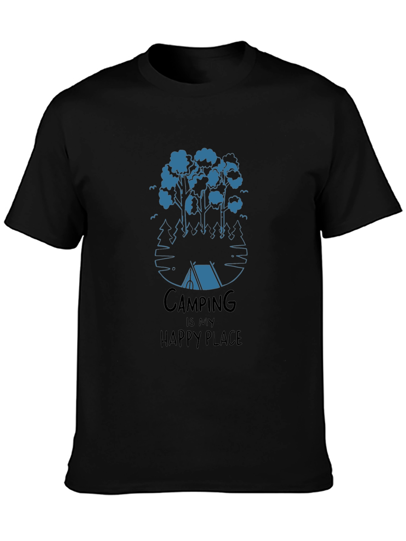 Camping is My Happy Place Graphic Tee