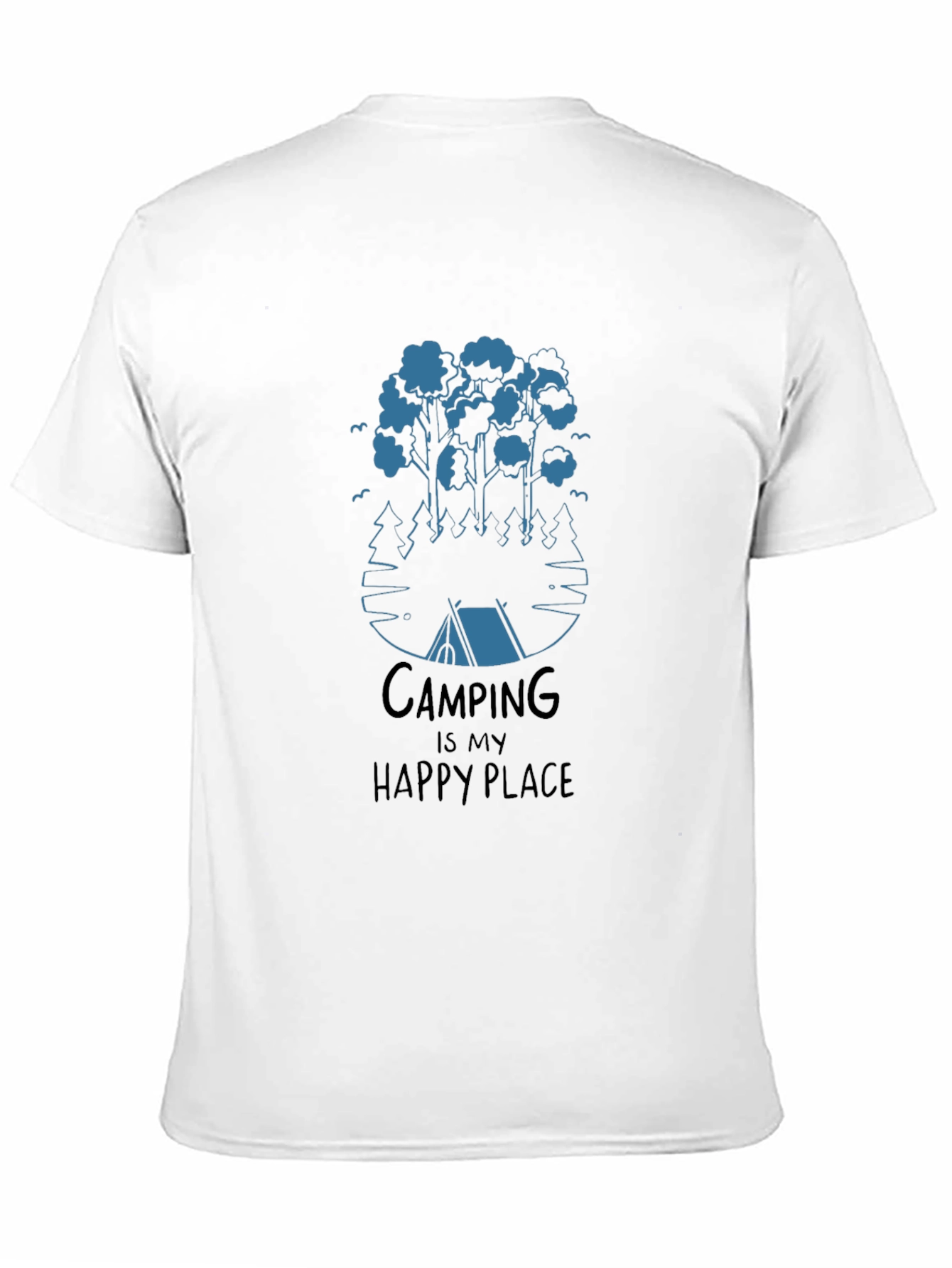 Camping is My Happy Place Graphic Tee