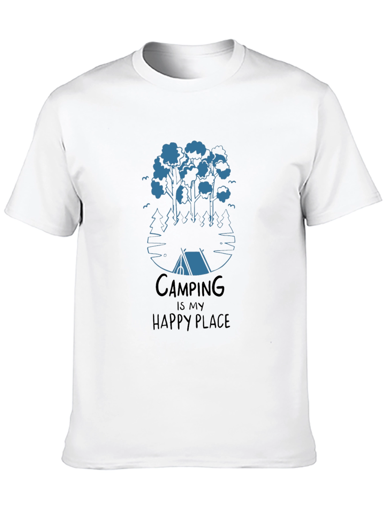 Camping is My Happy Place Graphic Tee