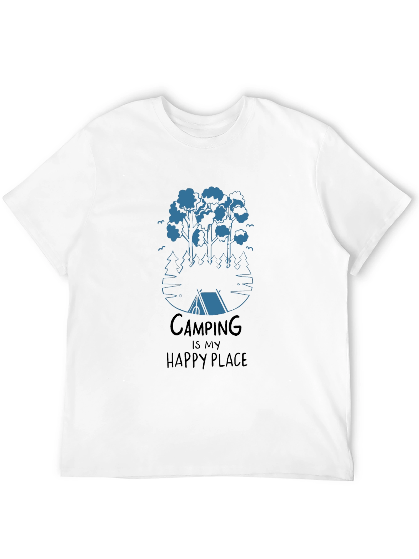 Camping is My Happy Place Graphic Tee