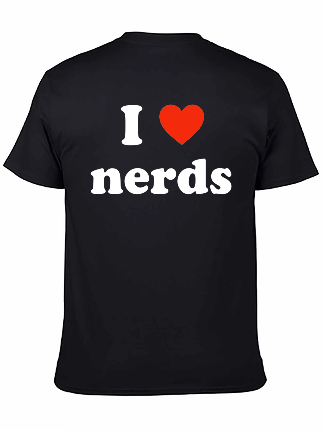 I Heart Nerds T-Shirt - Black