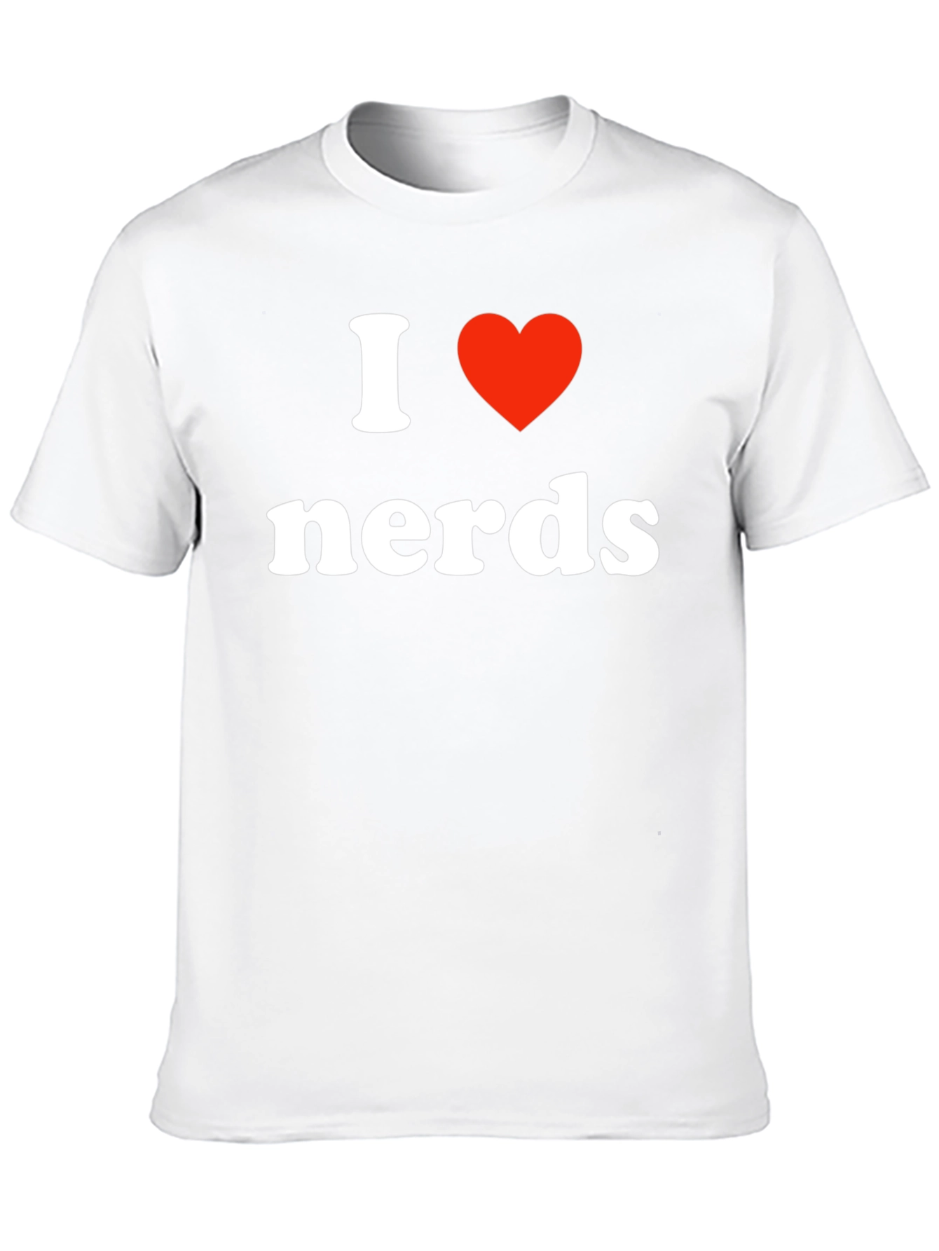 I Heart Nerds T-Shirt - Black
