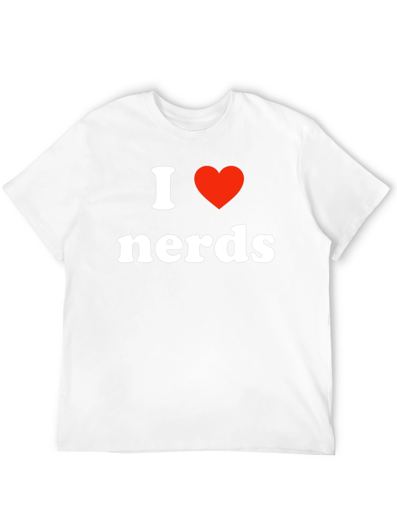 I Heart Nerds T-Shirt - Black