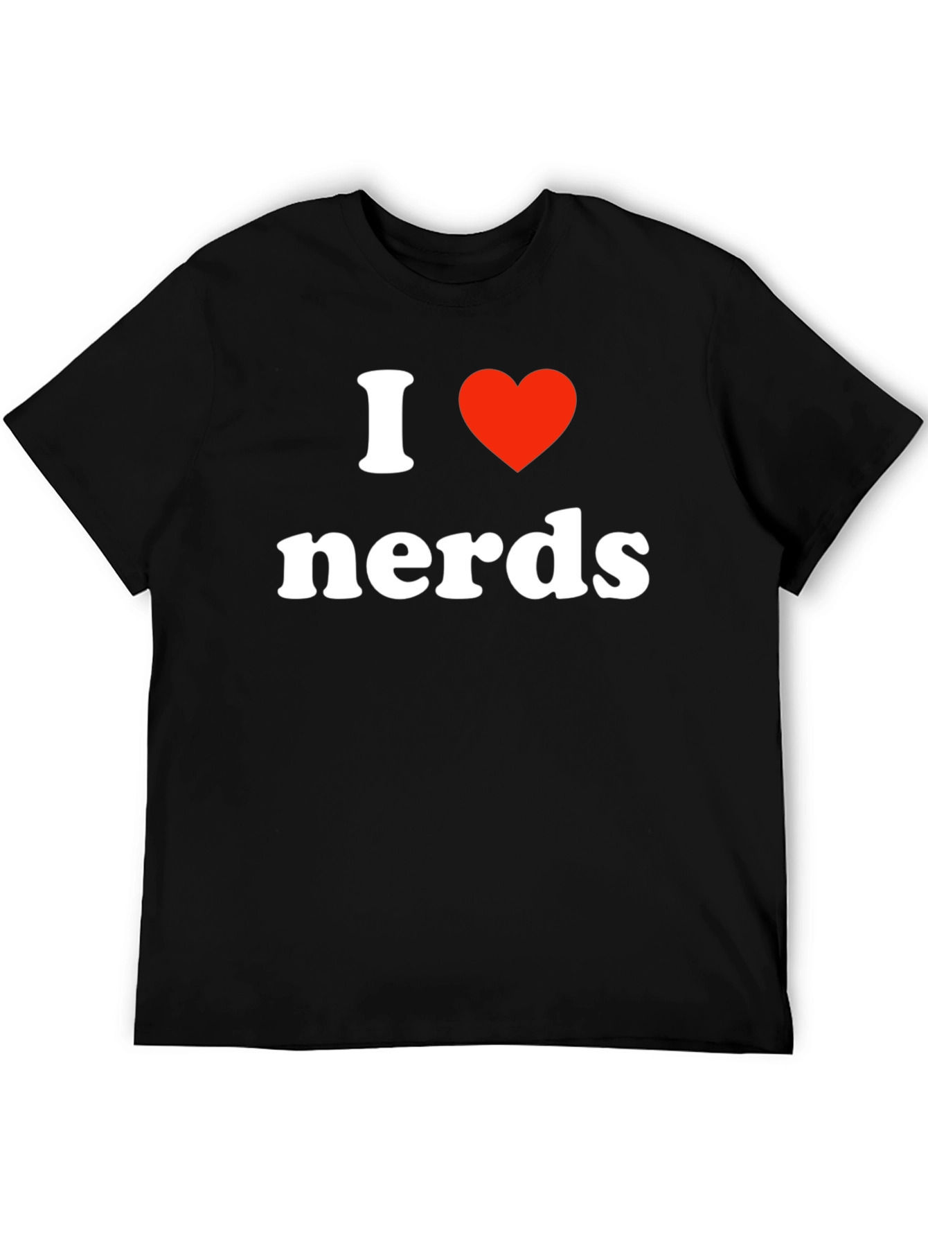 I Heart Nerds T-Shirt - Black