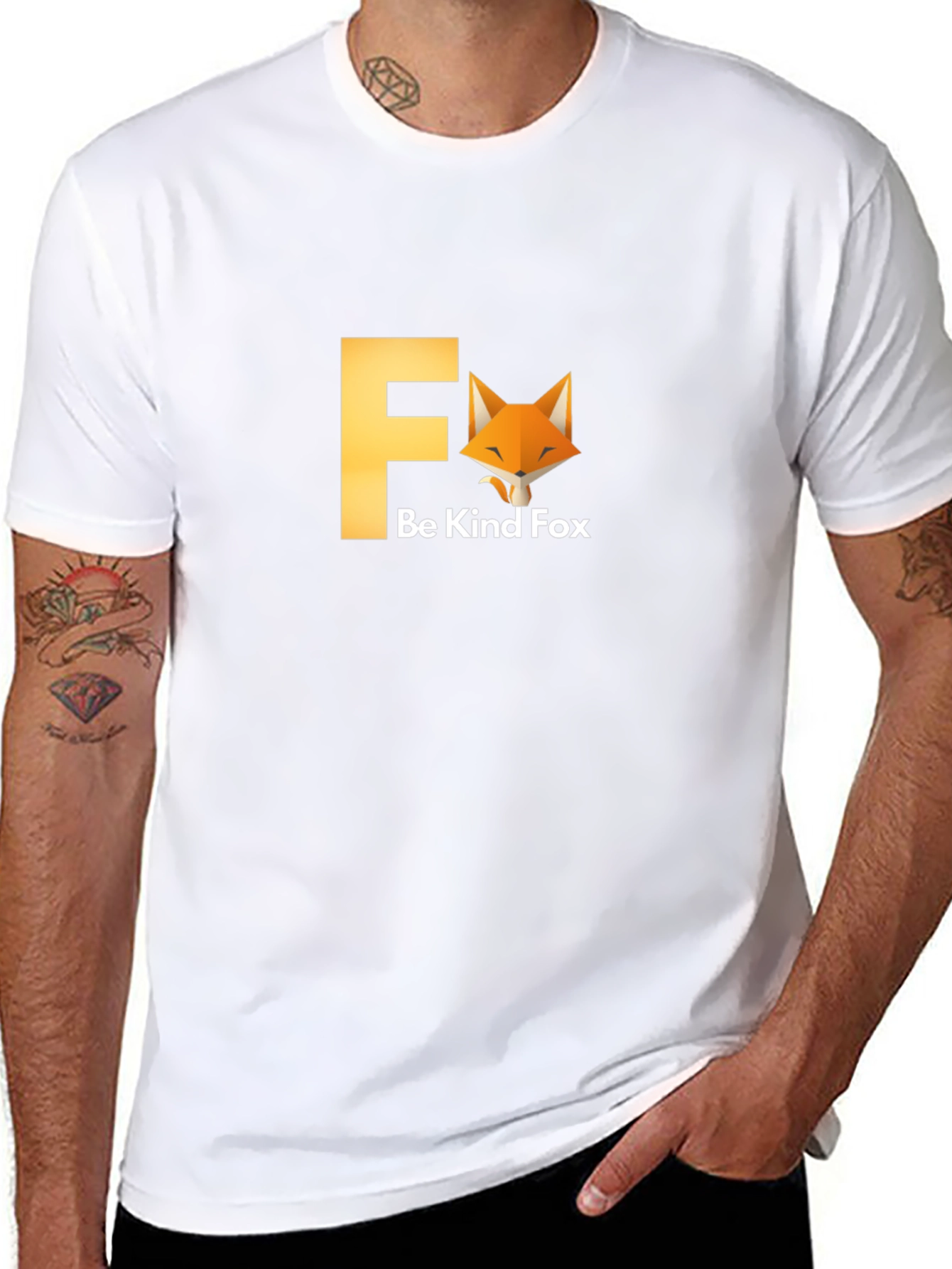 Be Kind Fox T-Shirt - Stylish Graphic Tee