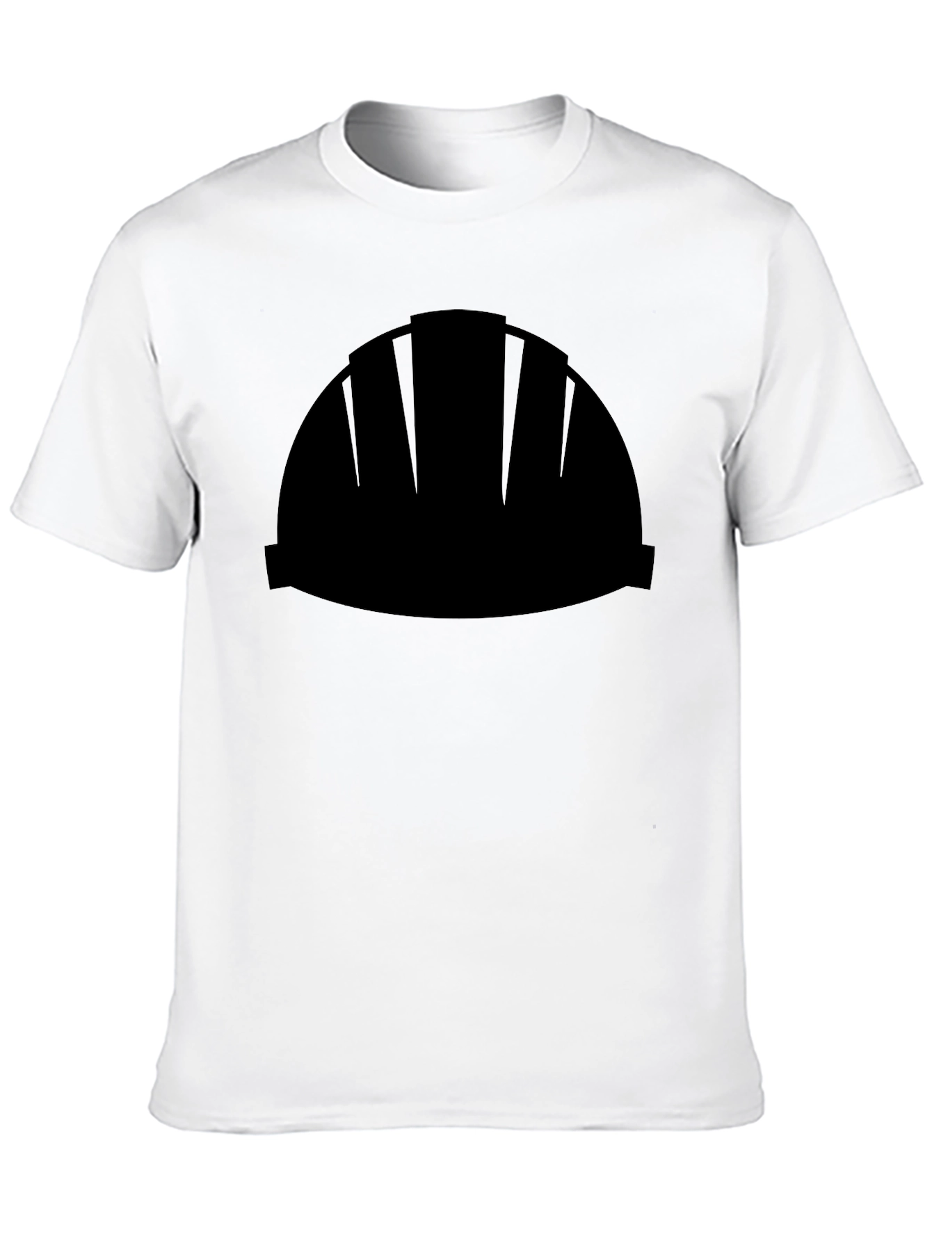 Construction Hard Hat Graphic T-Shirt