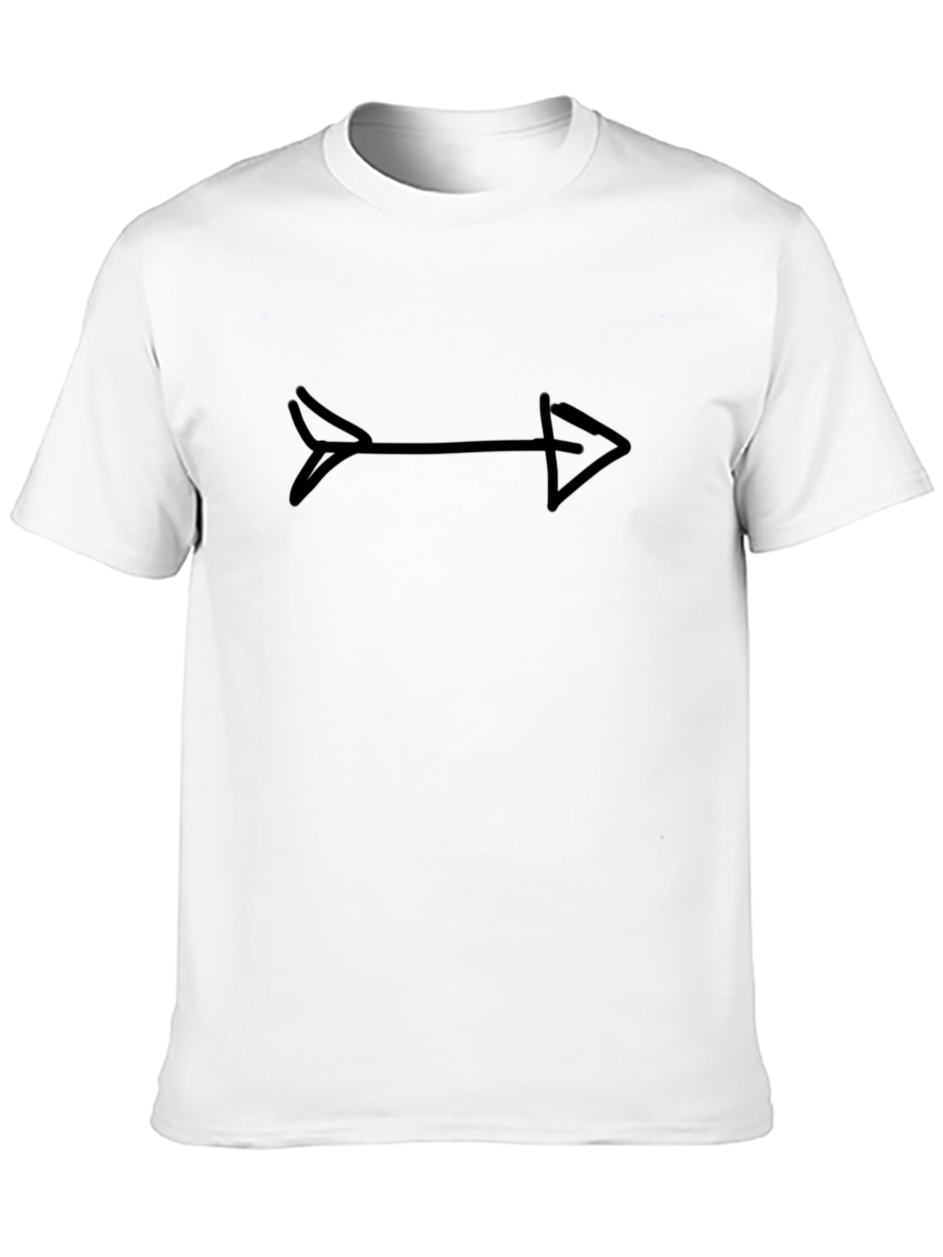 Arrow Graphic T-Shirt - Casual Style