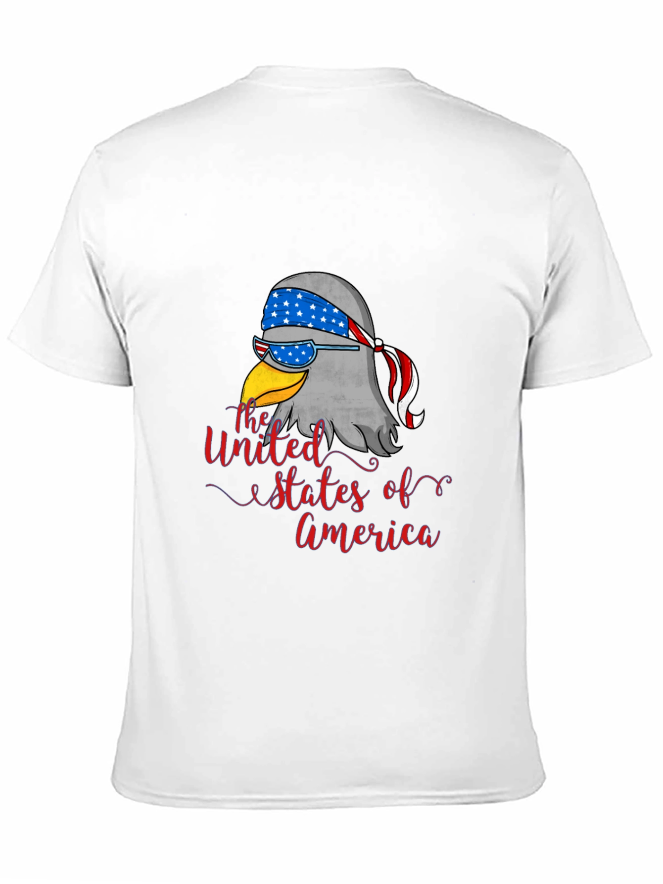 Patriotic Eagle USA Graphic Tee