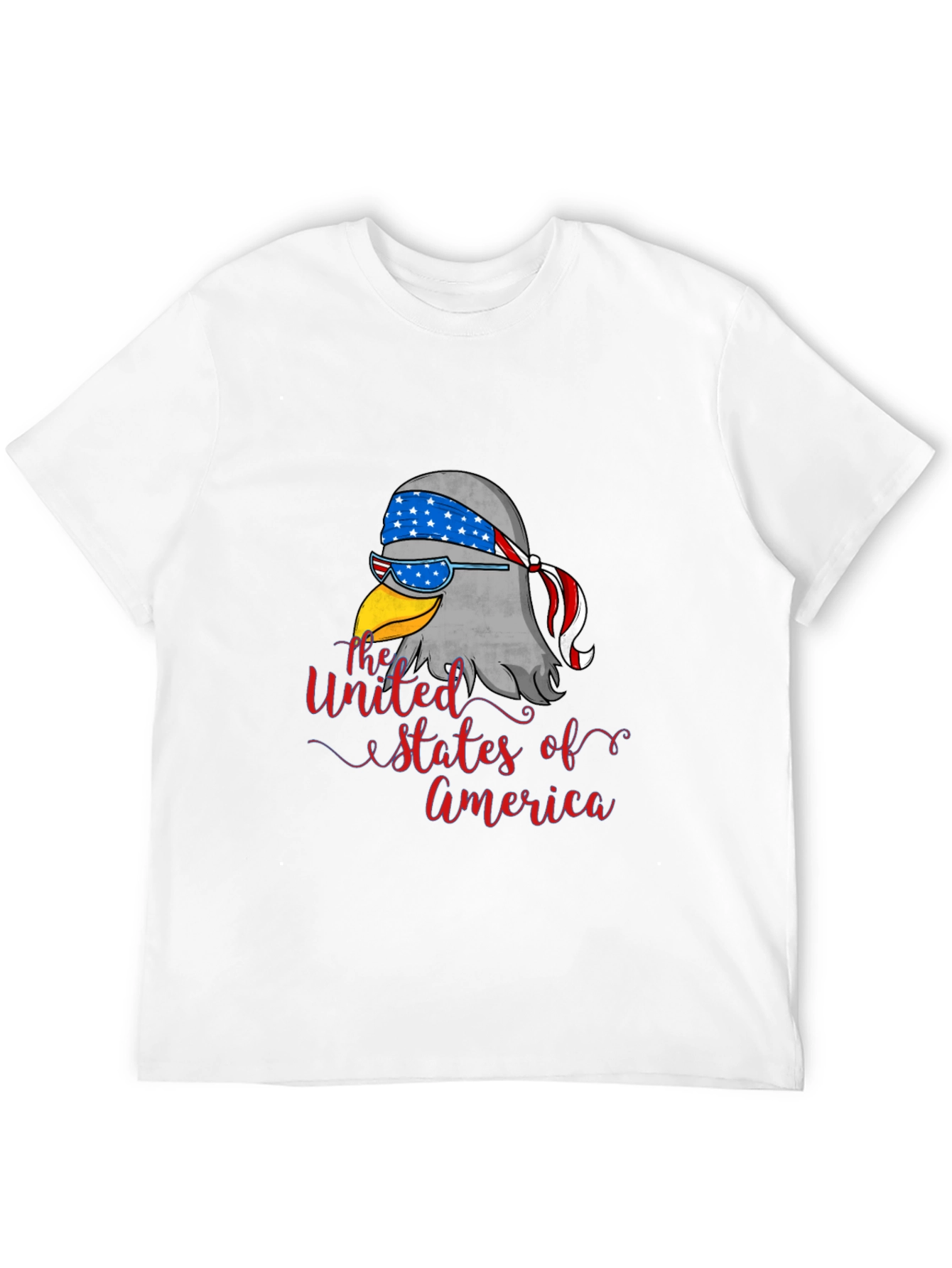 Patriotic Eagle USA Graphic Tee