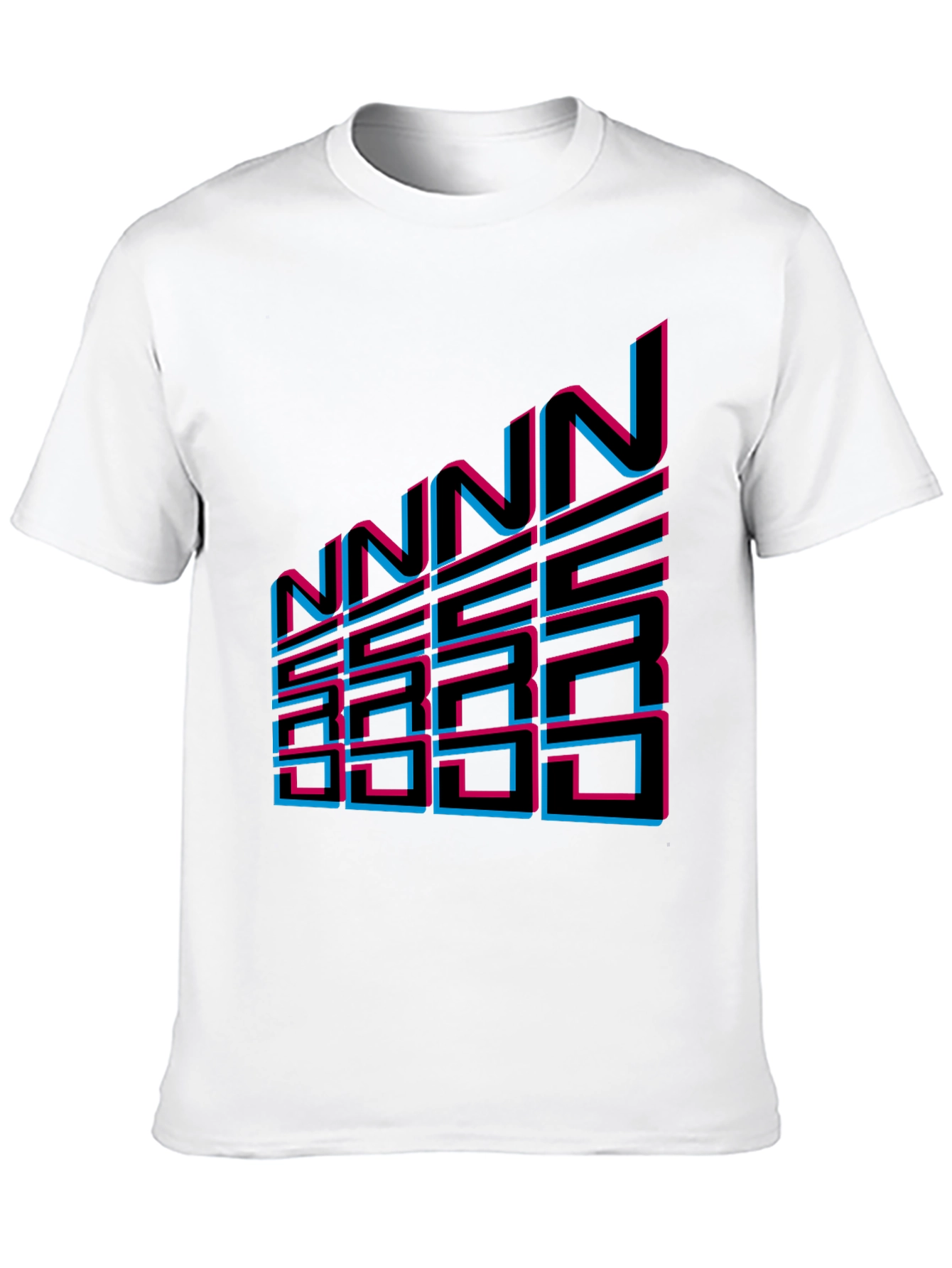 Retro NNN SSS Graphic Tee - Black