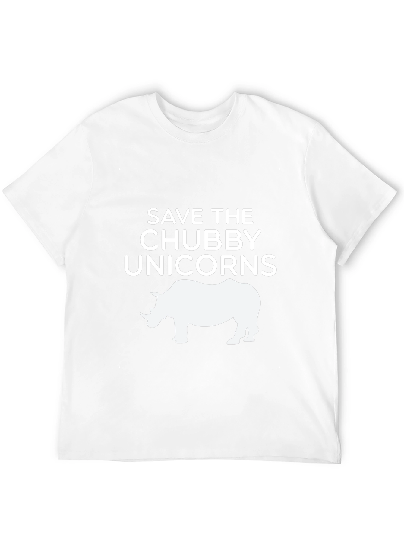 Save the Chubby Unicorns Graphic Tee