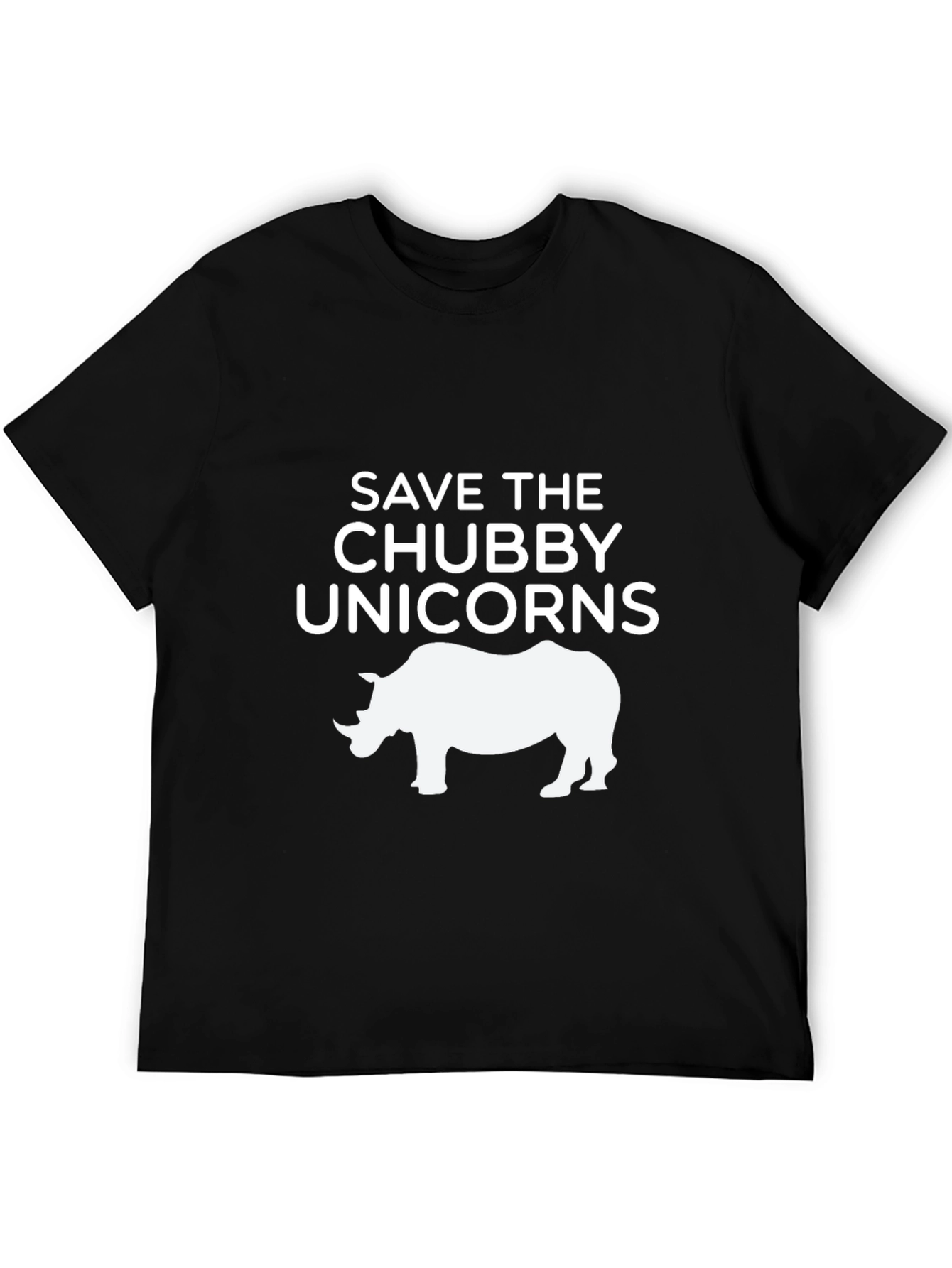 Save the Chubby Unicorns Graphic Tee