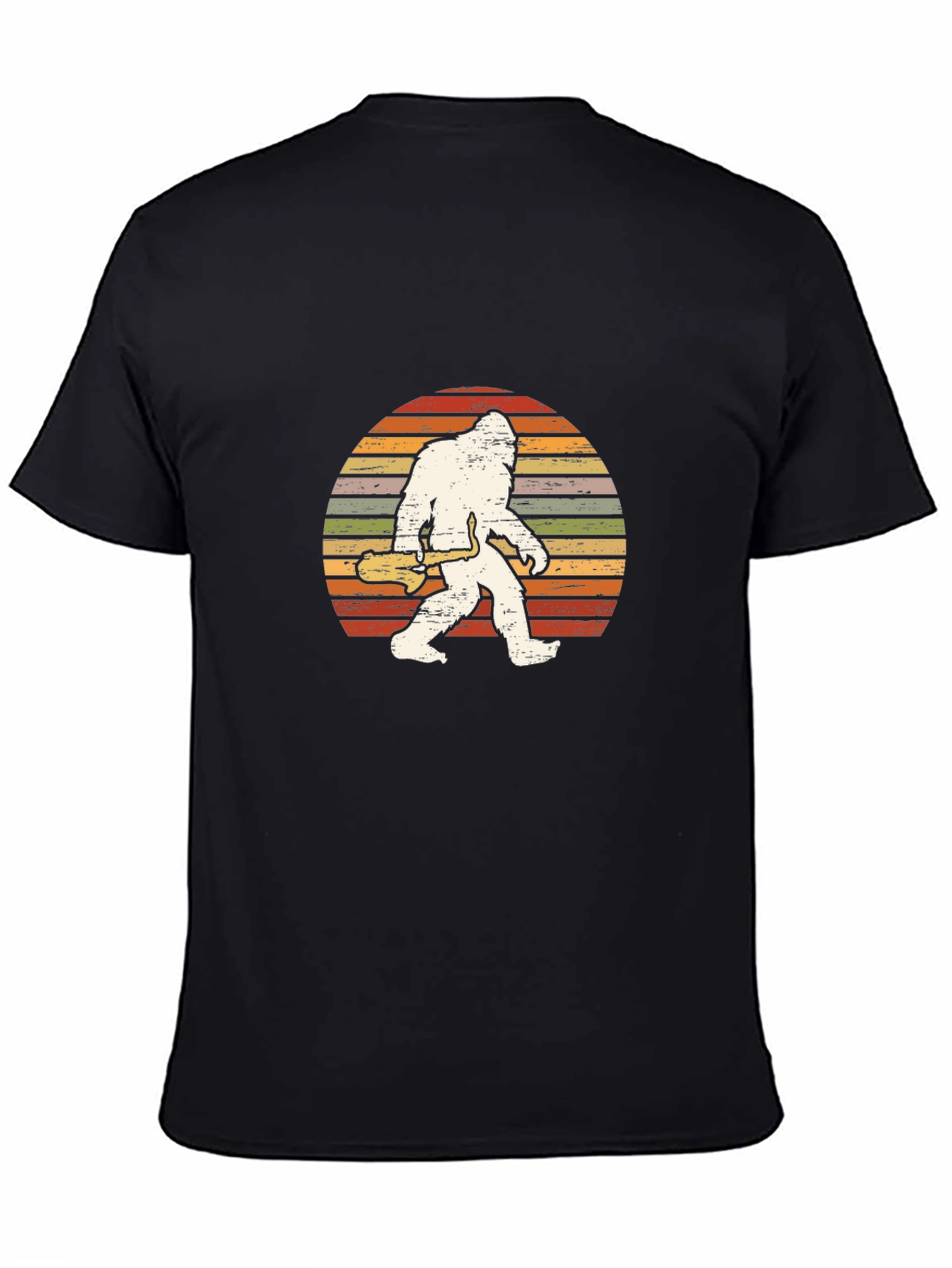Bigfoot Saxophone Retro Graphic Tee