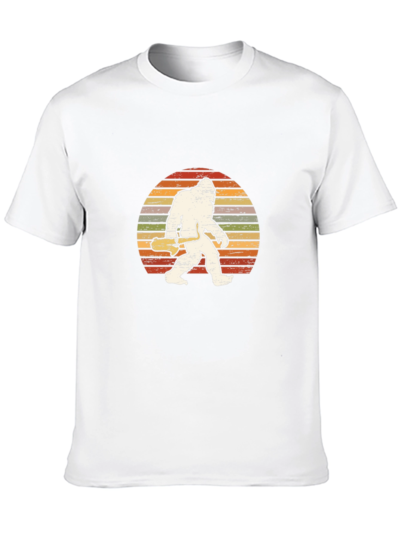 Bigfoot Saxophone Retro Graphic Tee