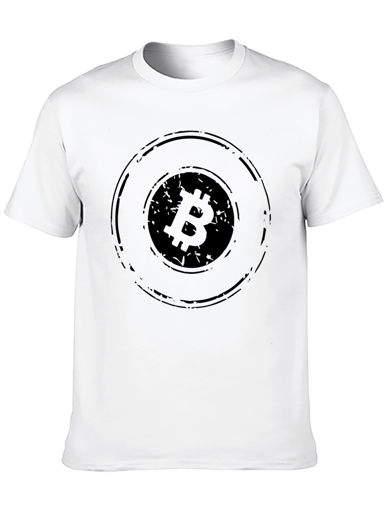 Bitcoin Black T-Shirt - Crypto Currency Tee