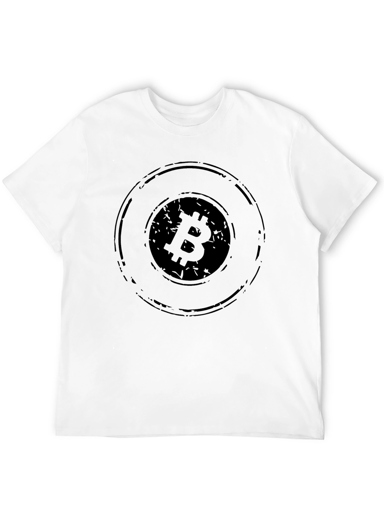 Bitcoin Black T-Shirt - Crypto Currency Tee