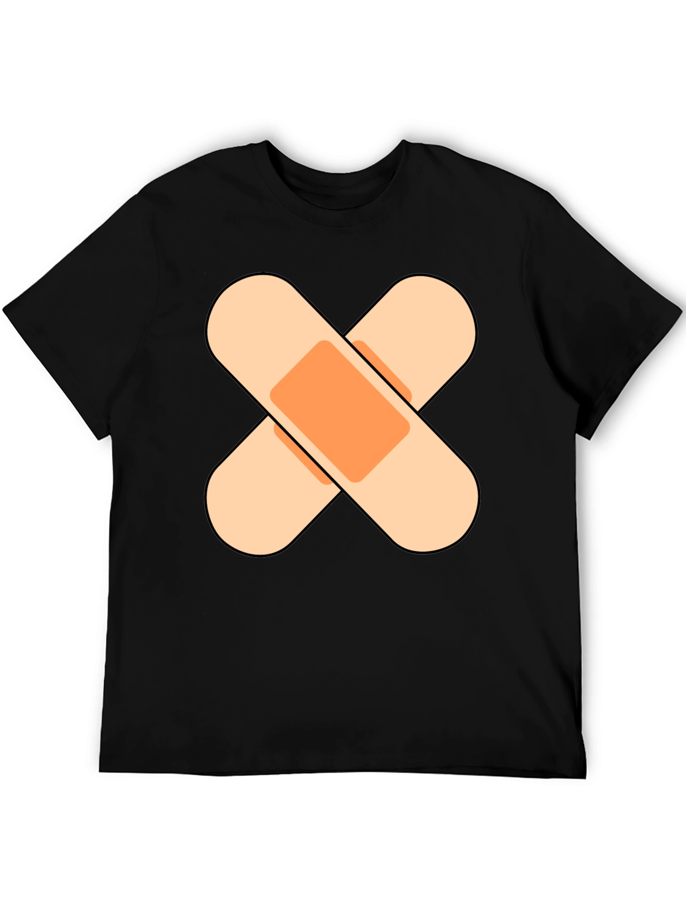 Funny Bandage Graphic Tee - Get Well Soon T-Shirt