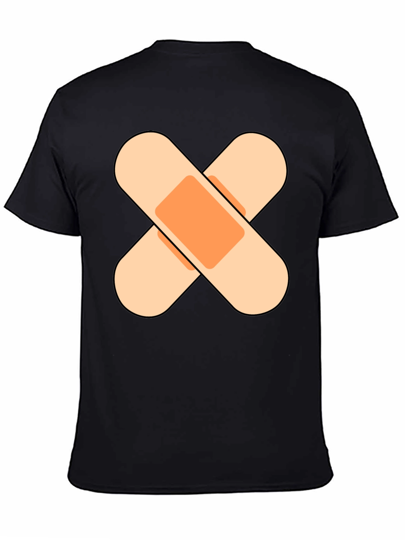Funny Bandage Graphic Tee - Get Well Soon T-Shirt