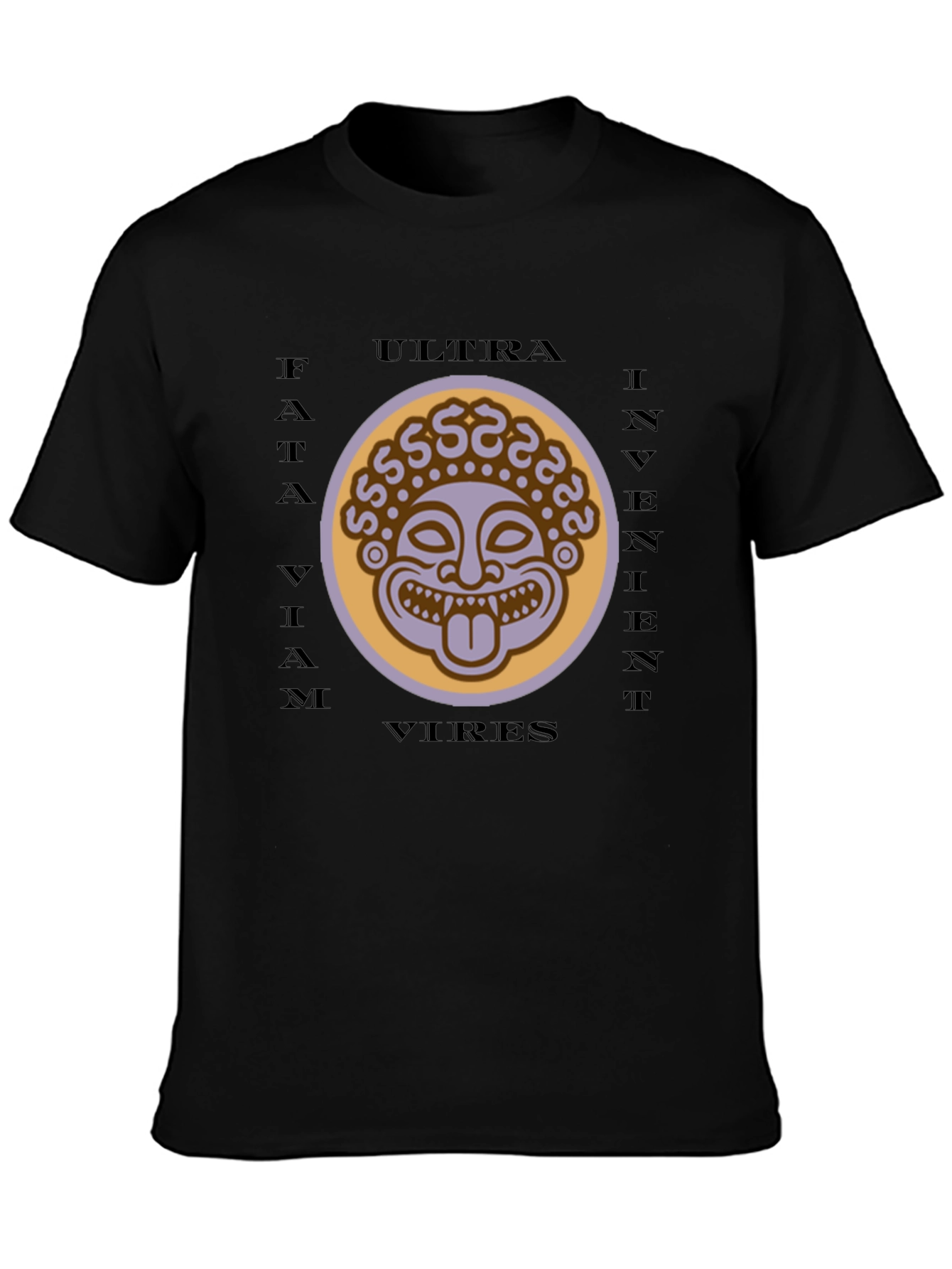 Unique Graphic Tee - Ultra Invient Vires