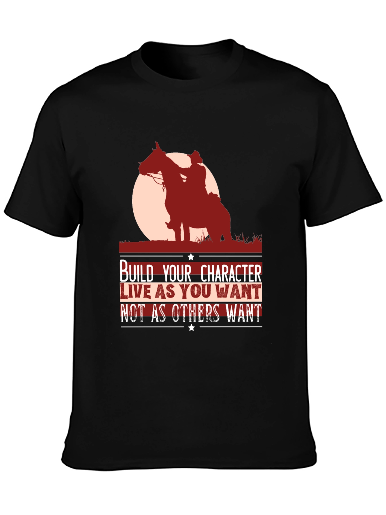 Motivational Cowboy Graphic Tee