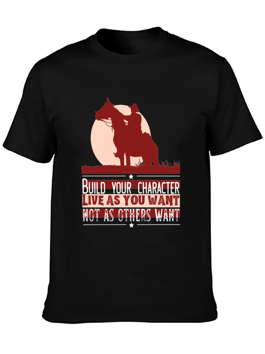 Motivational Cowboy Graphic Tee