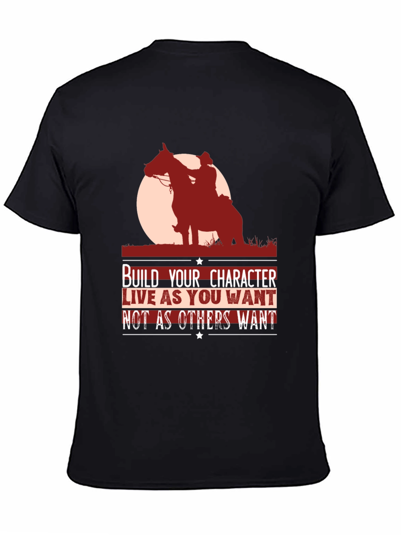 Motivational Cowboy Graphic Tee