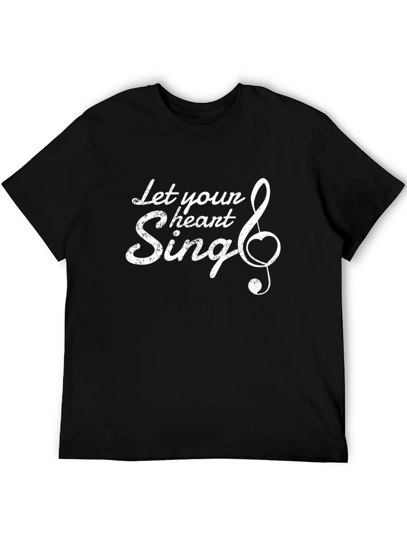 Heart Sing T-Shirt - Music Lover Tee