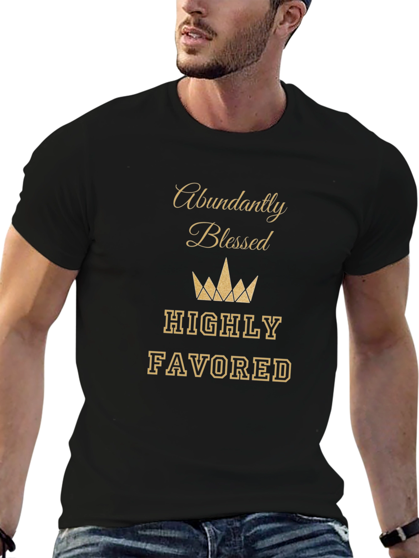 Abundantly Blessed T-Shirt - Highly Favored Tee
