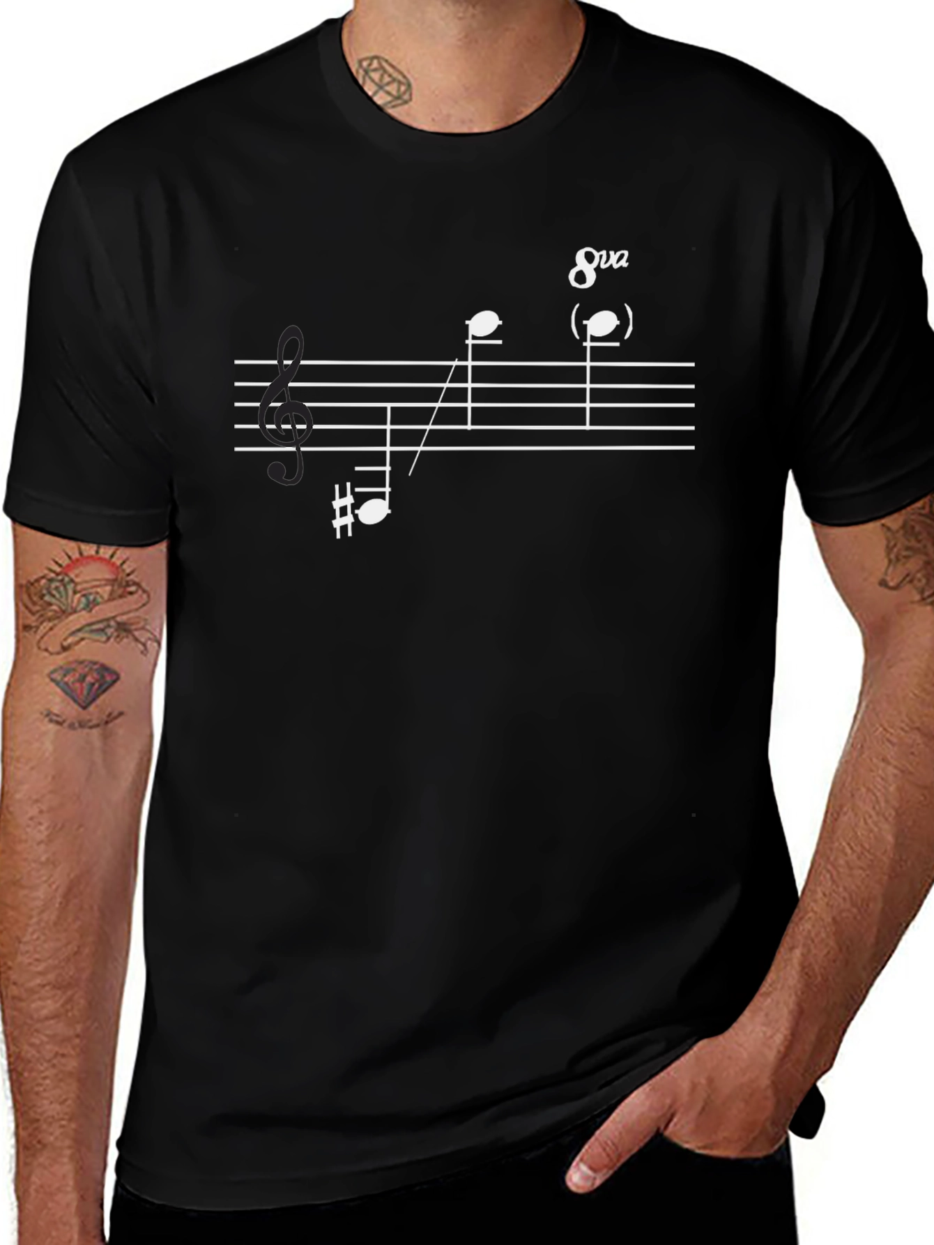 Musical T-Shirt - Octave Up