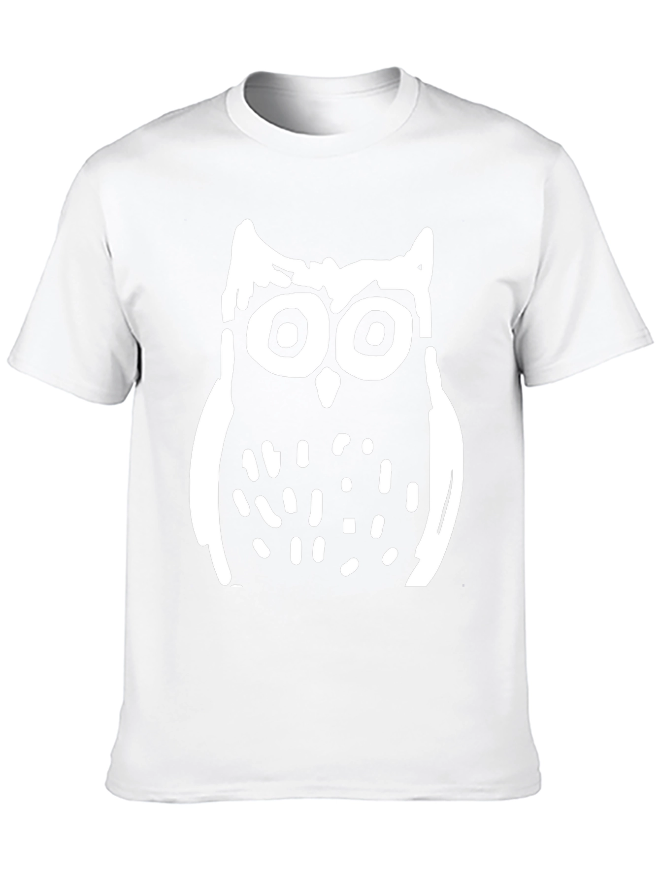 Owl Graphic Black T-Shirt - Trendy Casual Wear