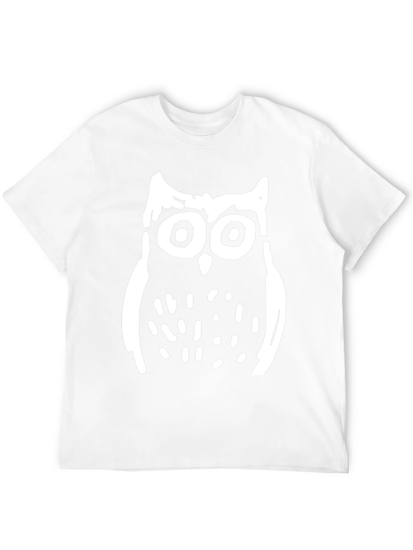 Owl Graphic Black T-Shirt - Trendy Casual Wear
