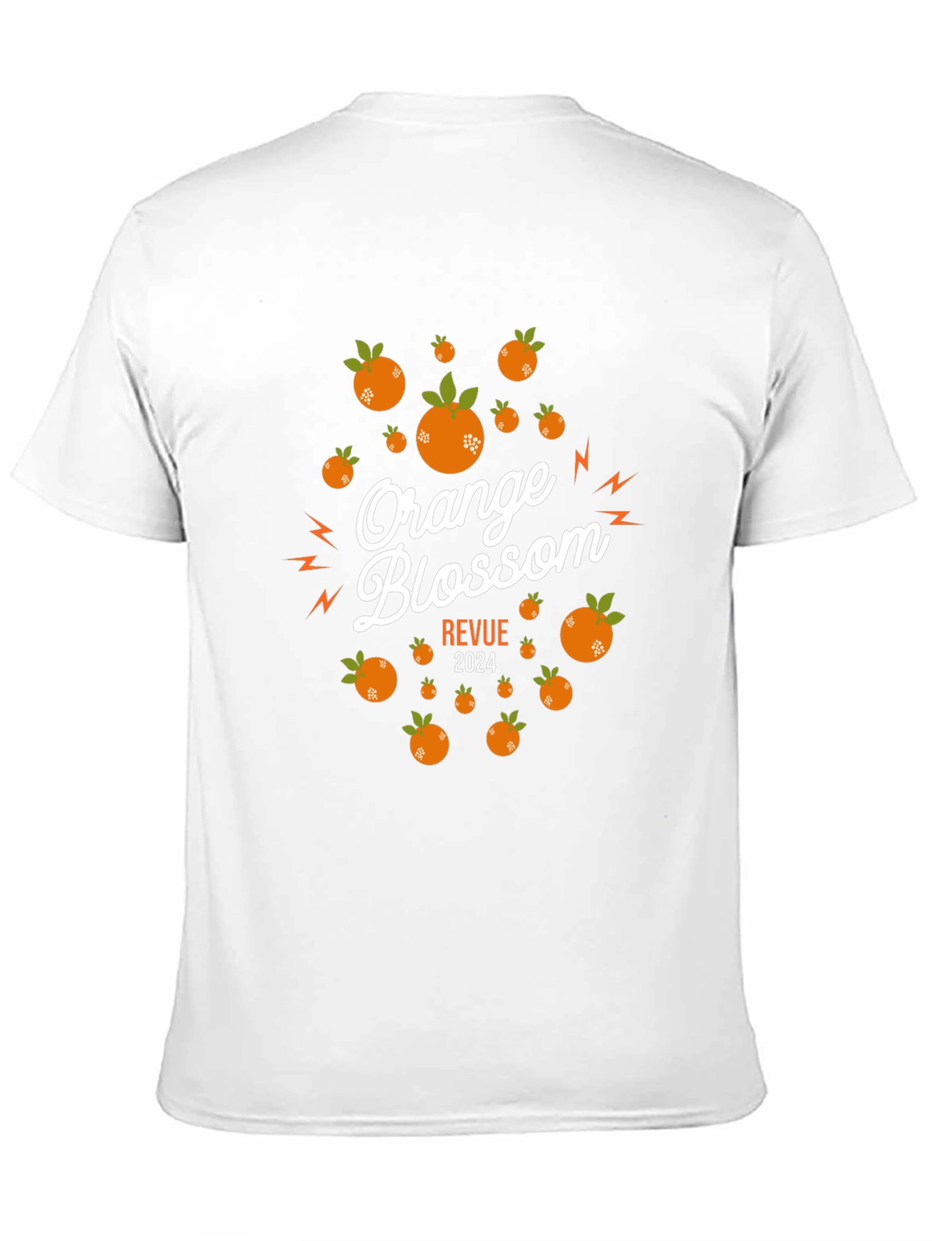 Orange Blossom Revue 2024 Black T-Shirt