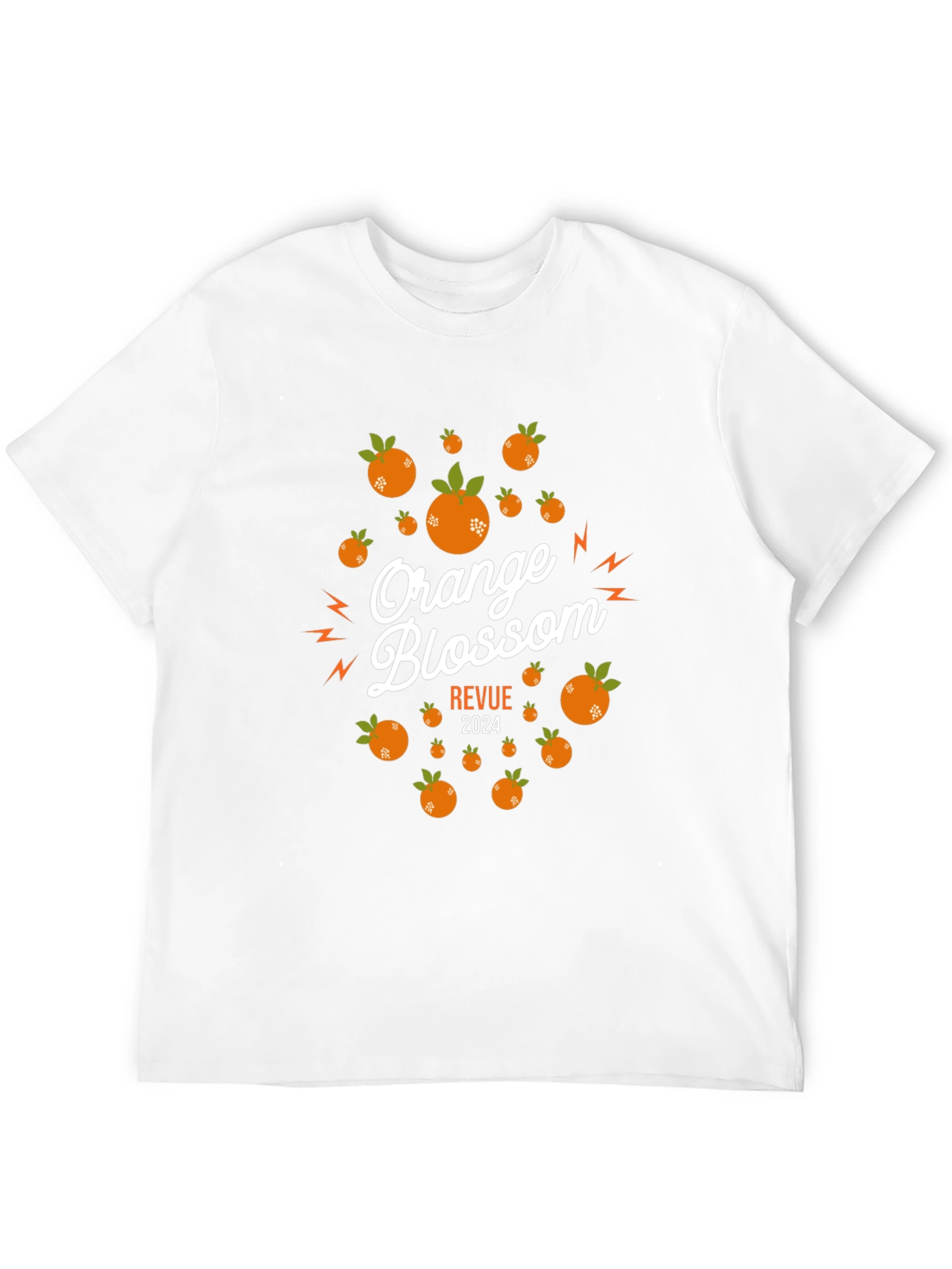 Orange Blossom Revue 2024 Black T-Shirt
