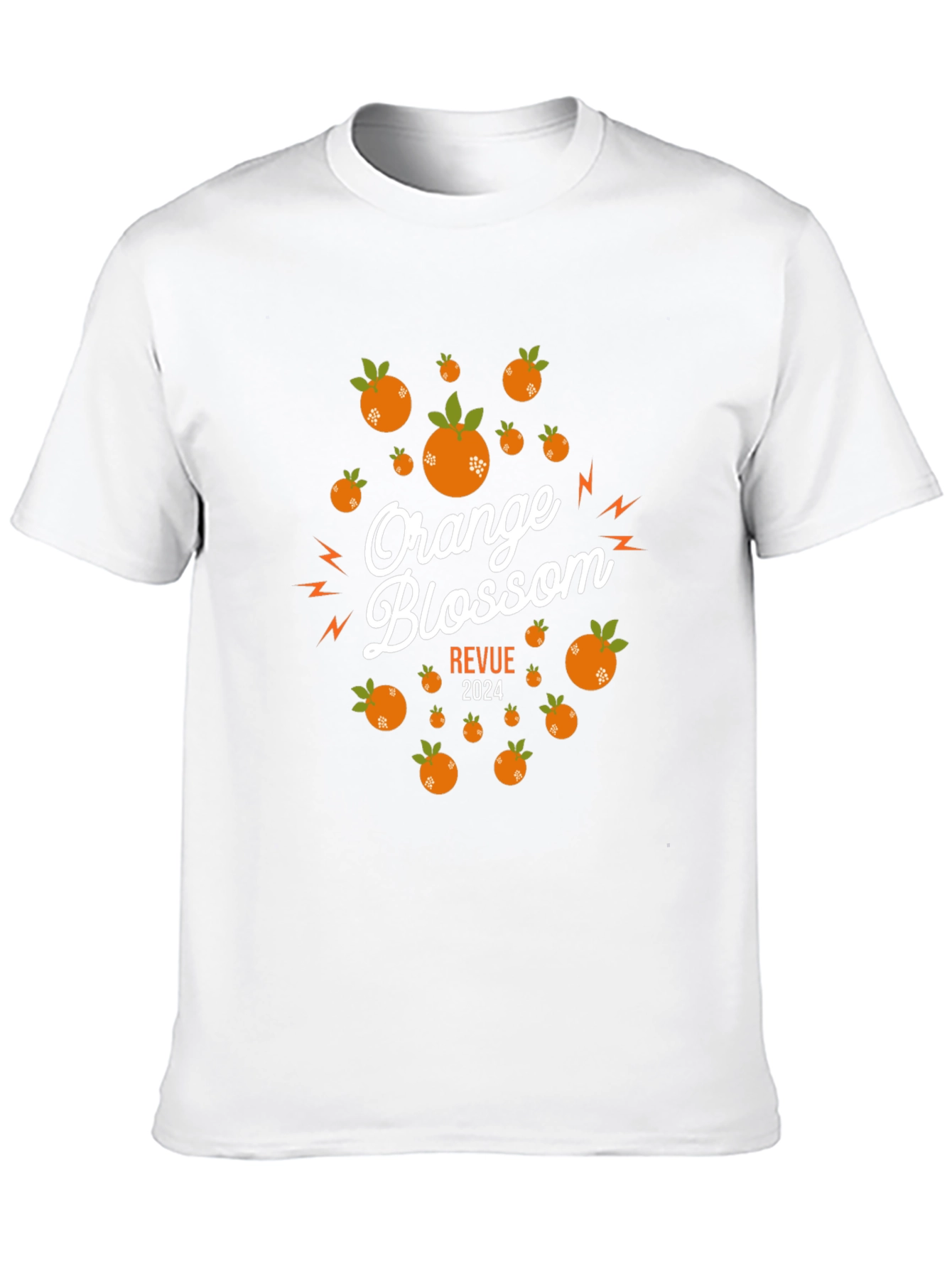 Orange Blossom Revue 2024 Black T-Shirt