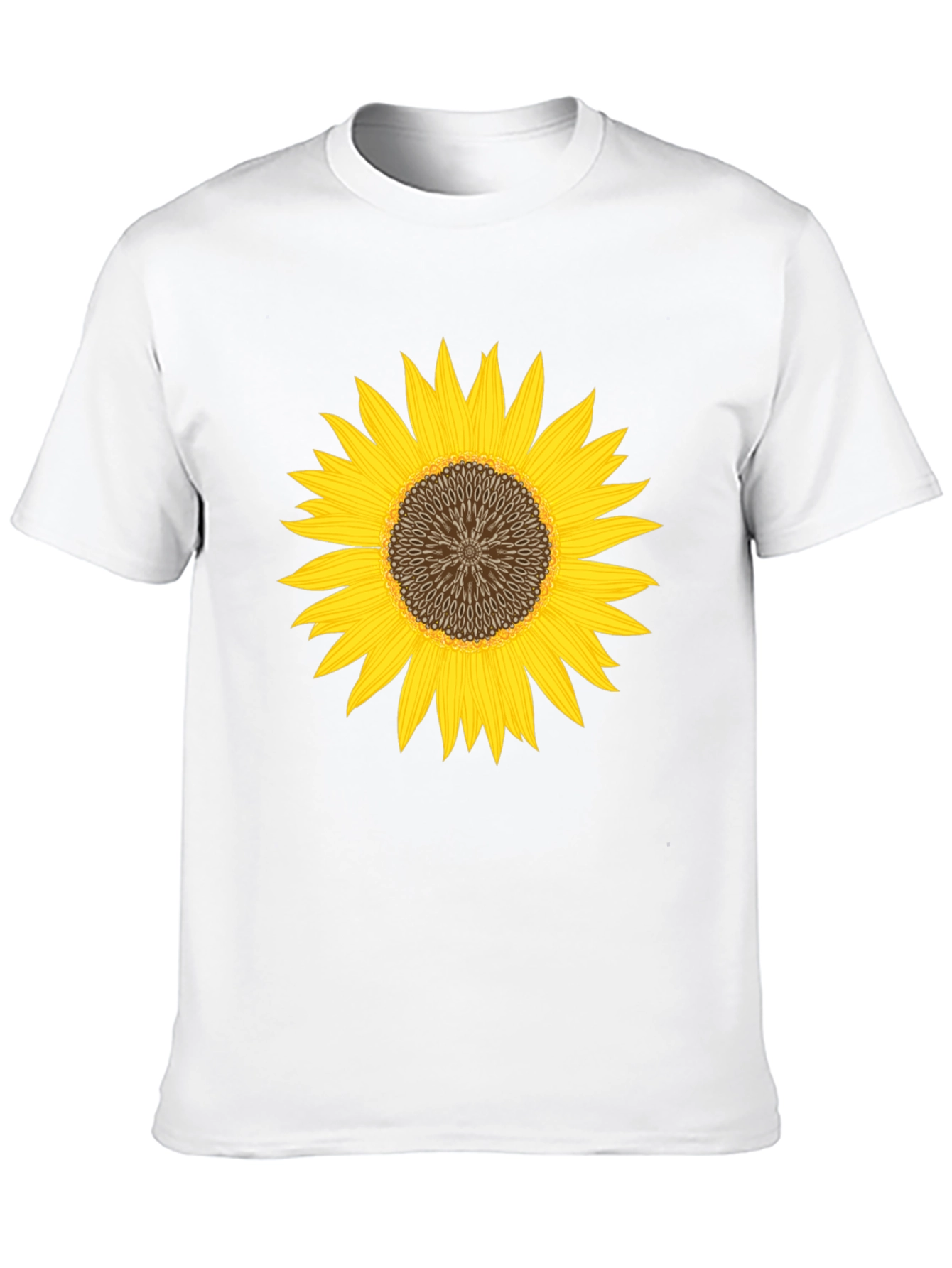 Sunflower Graphic Black T-Shirt - Unisex